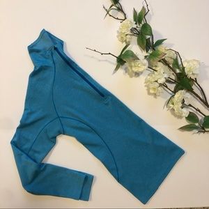 Patagonia half zip blue base layer S